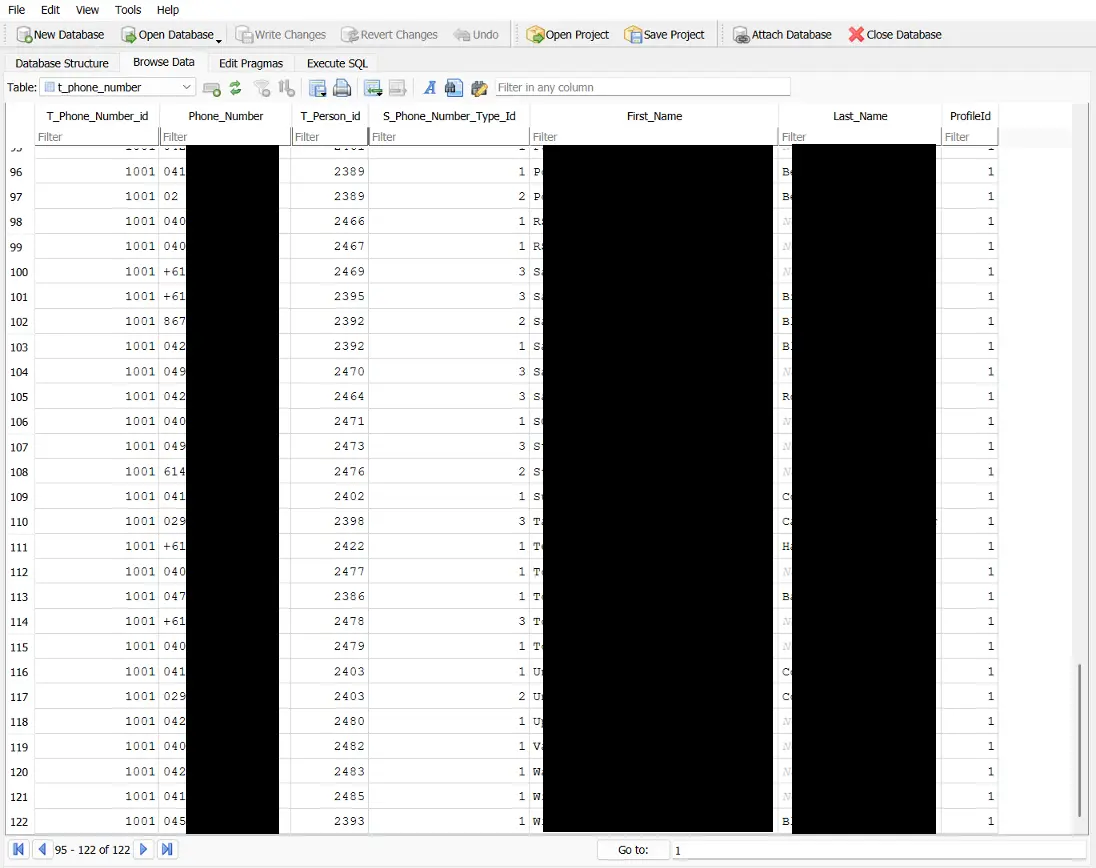 Phone1001.sqlite - Child 2