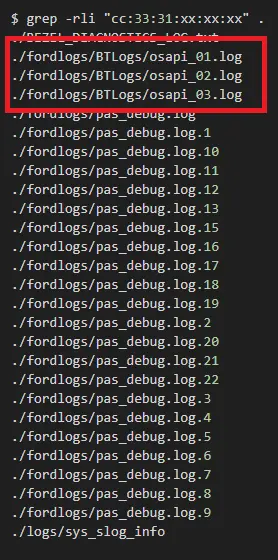 First Bluetooth Log File - osapi_01.log