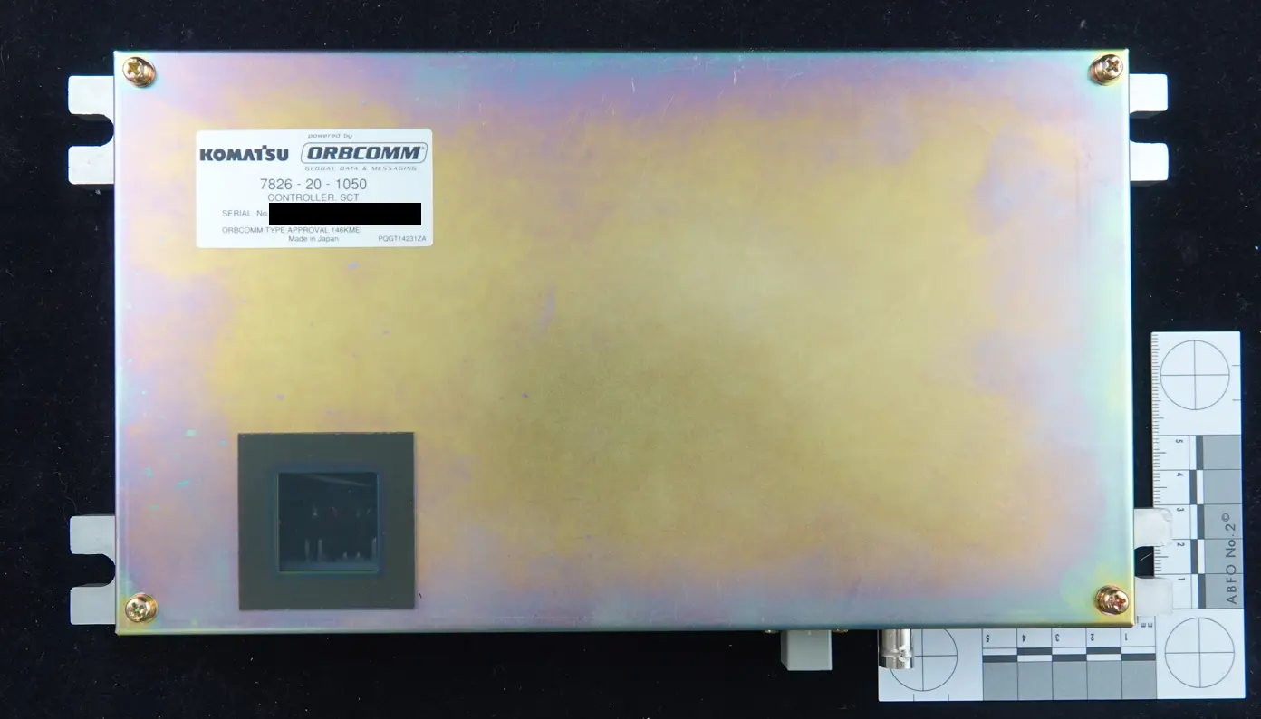 Komatsu Telematics Outer Case