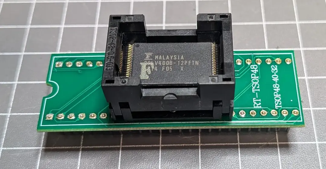 Flash Chip - TSOP 48 ZIF Adaptor