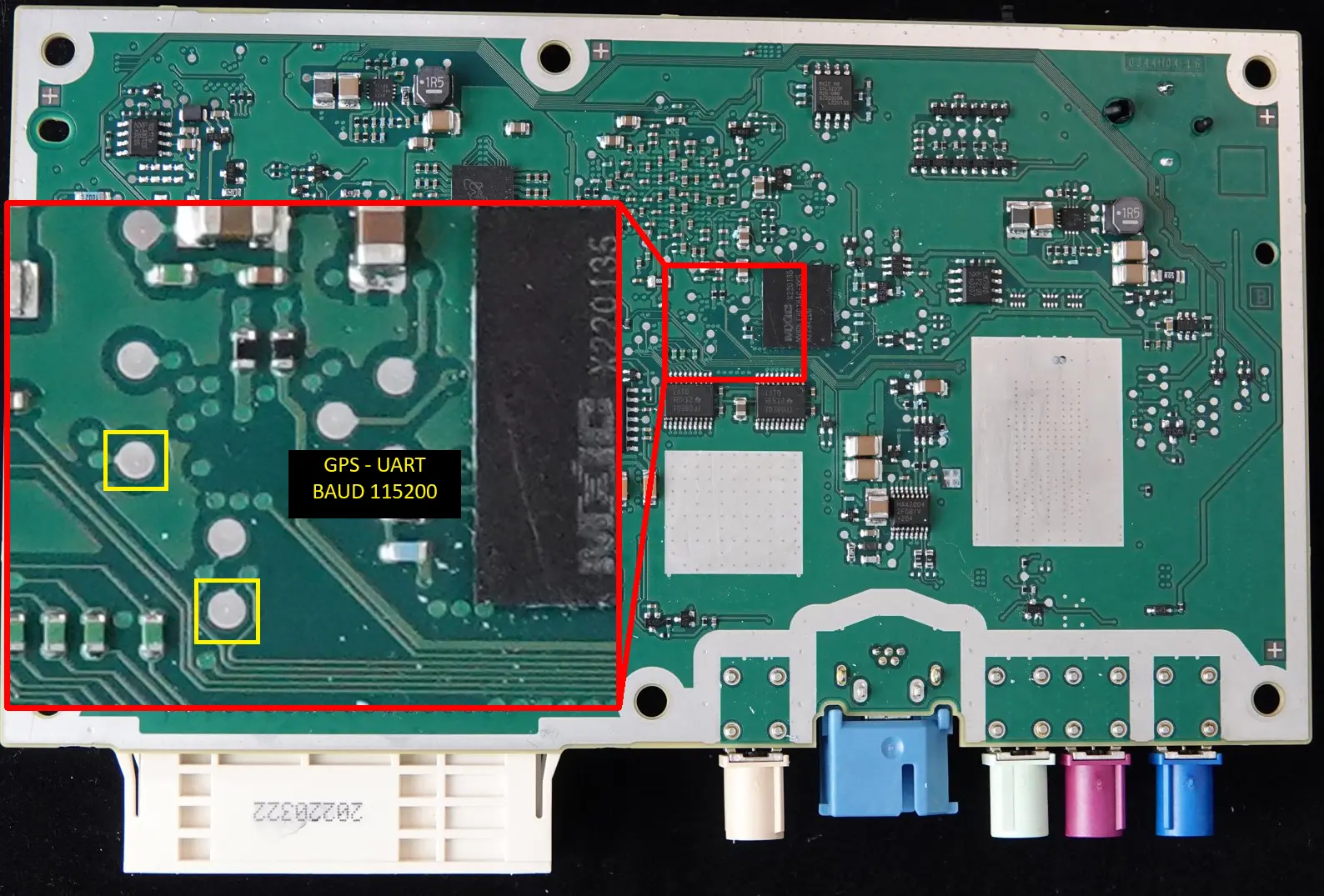 GPS UART - Test Pads