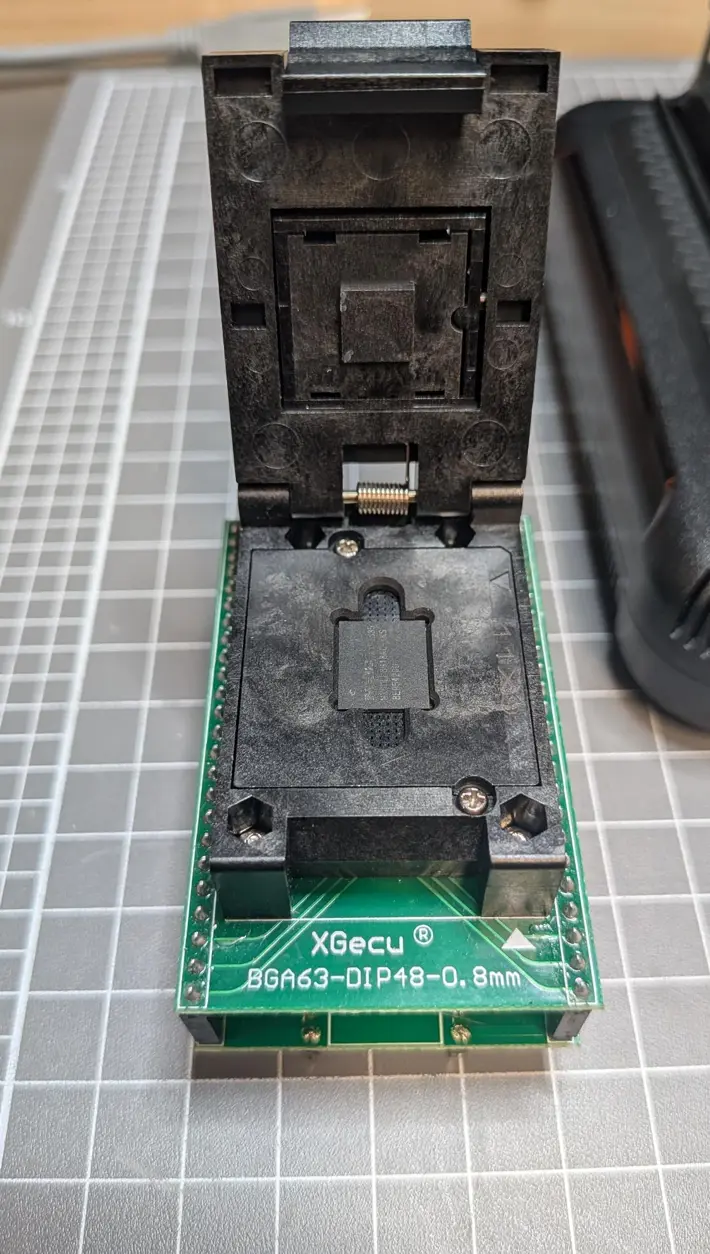 Flash Memory - BGA63 Adaptor